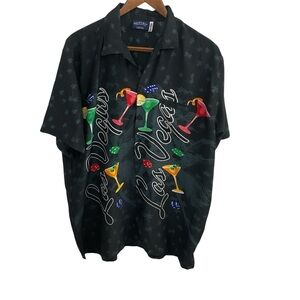 Pacific & Co Las Veags Mens Button Down Shirt Size XLARGE